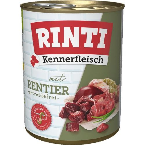 Rinti Dose Kennerfleisch Rentier 0,8kg