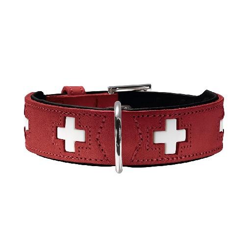 Hunter Swiss Hundehalsband Rot 24 - 28cm