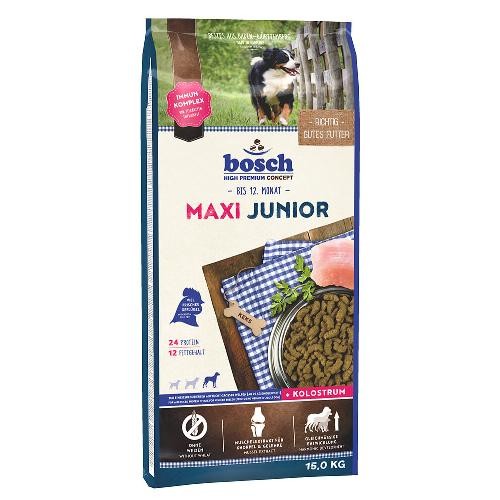 Bosch Junior Maxi Hundefutter Trockenfutter 15kg