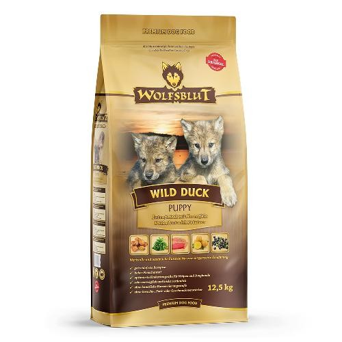 Wolfsblut Puppy Wild Duck - Ente und Kartoffel Trockenfutter 12,5kg