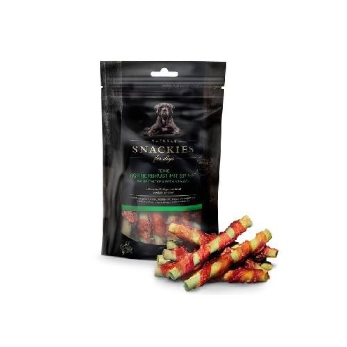 Snackies Hundesnack Feine Hühnerbrust mit Spinat 0,09kg