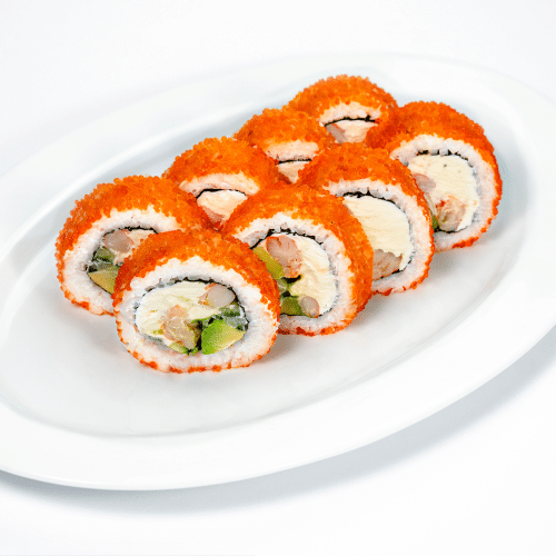 Philadelphia Shrimp Caviar Roll