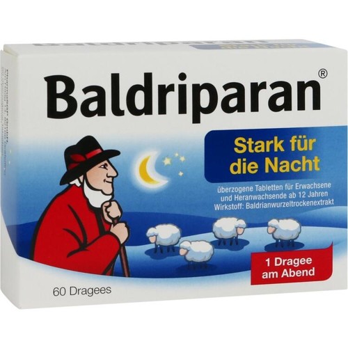 Baldriparan stark für die Nacht 60 Stück