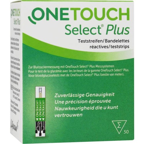 One Touch Select Plus Blutzucker Teststreifen 50 Stück