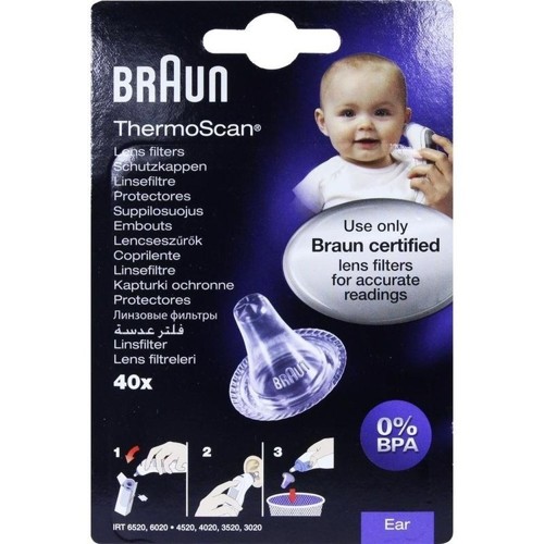 Braun THERMOSCAN SCHUTZKAPPEN LF 40 40 Stück