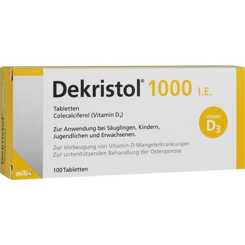Dekristol 1000 I.E. Tabletten 100 Stück