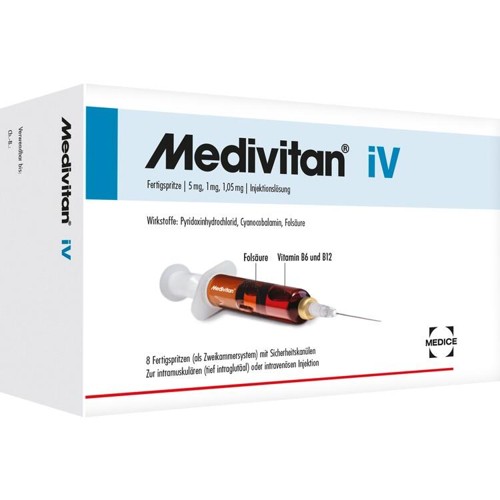 Medivitan iV Fertigspritze 8 Stück