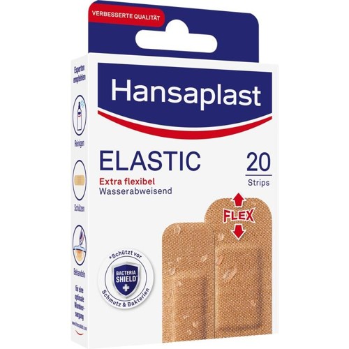 Hansaplast Elastic Pflaster 20 Str 20 Stück
