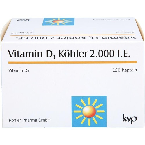 Vitamin D3 Köhler 2000 IE 120 Stück
