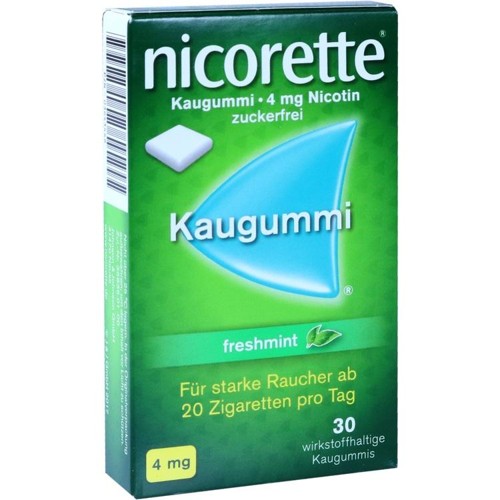Nicorette Freshmint Kaugummi 4mg 30 Stück