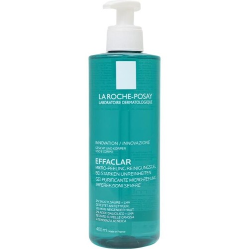 ROCHE-POSAY EFFACLAR Mikro-Peeling Reinigungsgel 400 Milliliter