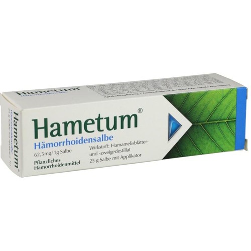 Hametum Haemorrhoiden Salbe 25 Gramm