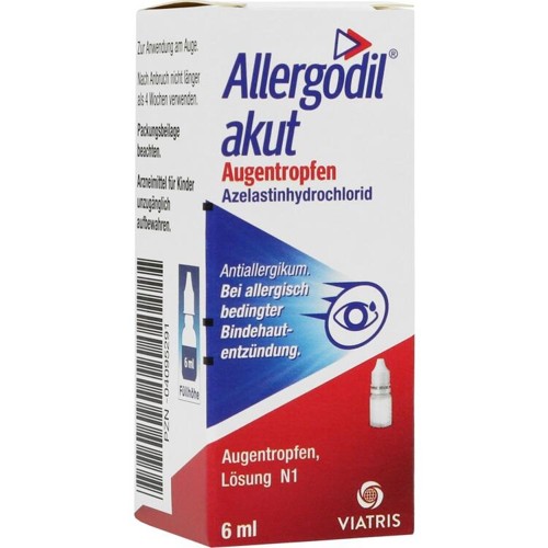 Allergodil akut Augentropfen 6 Milliliter
