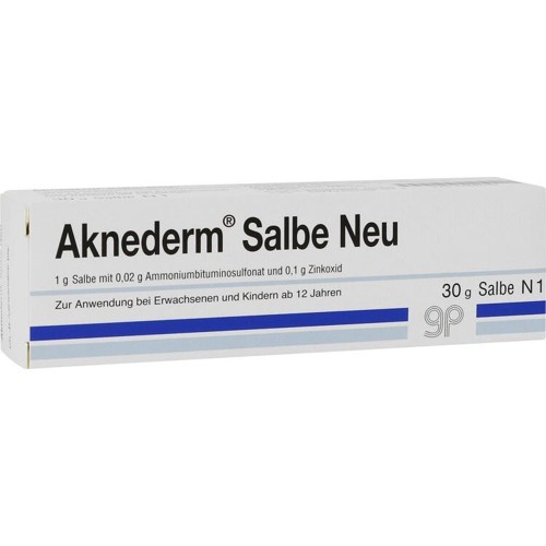 AKNEDERM SALBE NEU 30 Gramm
