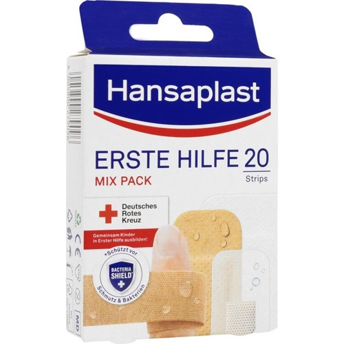Hansaplast Erste Hilfe Pflaster Mix 20 Stück