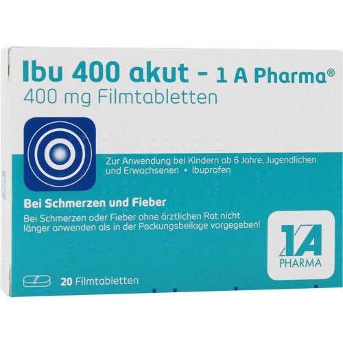 Ibu 400 akut - 1A-Pharma 20 Stück