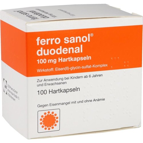 FERRO SANOL DUODENAL magens.res.Pellets in Kapseln 100 Stück