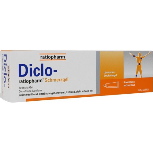 Diclo-ratiopharm Schmerzgel 150 Gramm