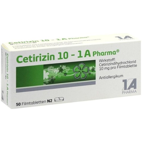 Cetirizin 10 - 1 A Pharma 50 Stück