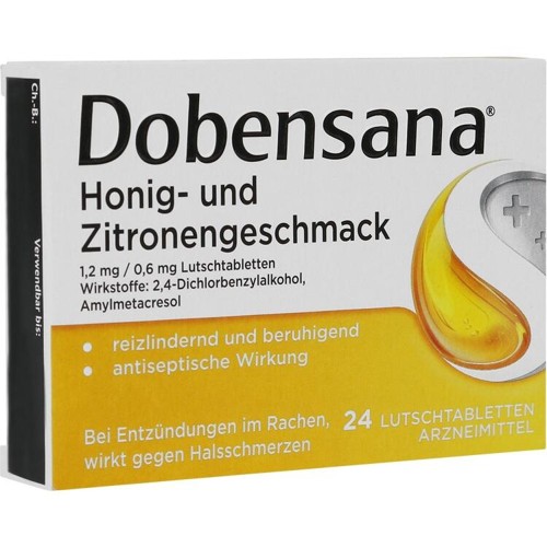Dobensana Honig-und Zitronengeschmack 1.2mg 24 Stück