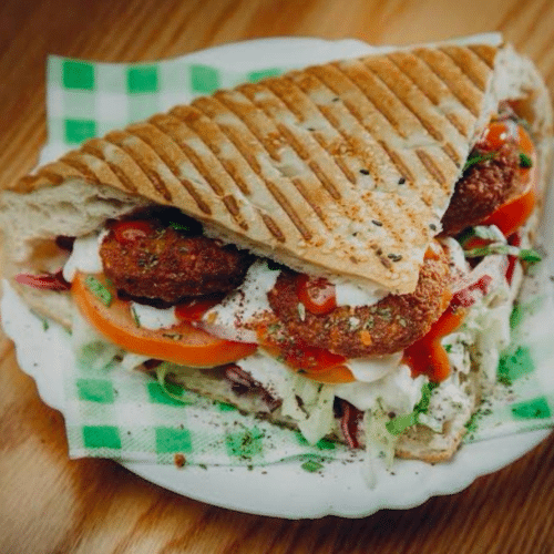Falafel im Brot