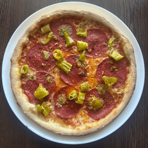 Pizza Diavolo (scharf)