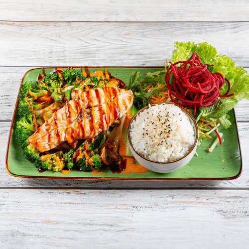 Hoi-An-T E R I Y A K I Lachsfilet