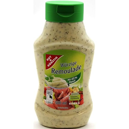 Gut & Günstig Würzige Remoulade 0.5l