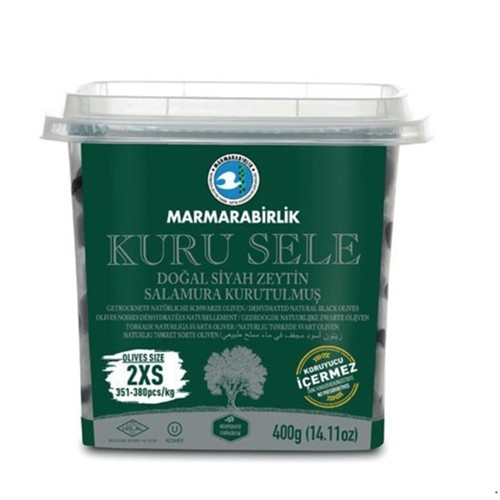 Marmarabirlik Schwarze Oliven 400g