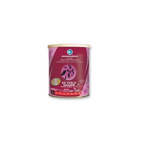Marmarabirlik Natürliche Schwarze Oliven 400g