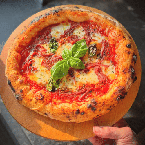 Lunch Deal - Pizza Salami, Normal, Ø 26cm mit Getränk