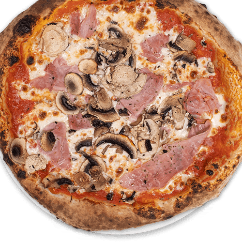 Pizza truthahnschinken