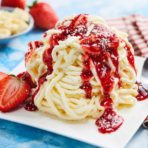 Spaghetti-Eis