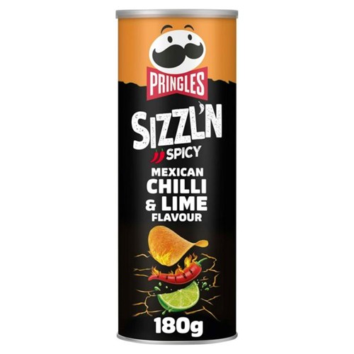 Pringles Chips Mexican Chili & Lime 180g