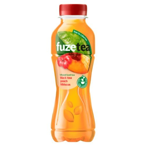 Fuze Tea Schwarzer Tee Pfirsich 0,3l (EINWEG)