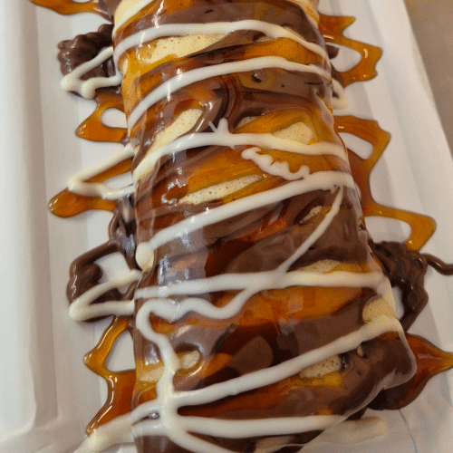Crepes Snickers