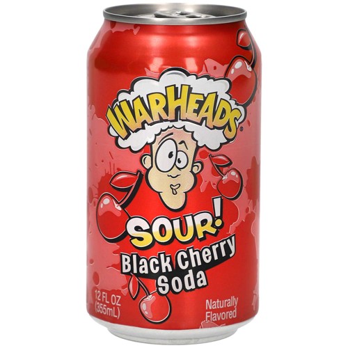 Warheads Sauer Schwarze Kirschgeschmack 0.355l (EINWEG)