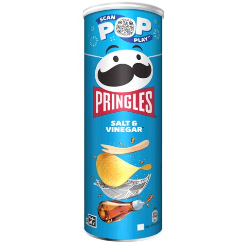 Pringles Salt & Vinegar 165g