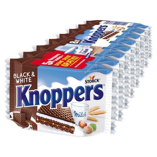 Knoppers Schnitte Black&White 200g