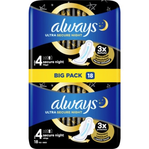 Always Big Pack 18