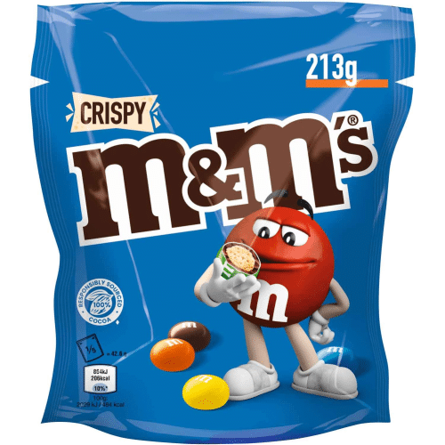 M&M's Schokolinsen Crispy 213g