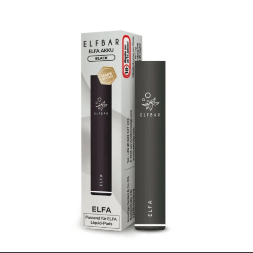 Elfa Akku Schwarz 500 mah - Elf Bar