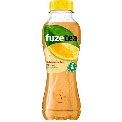 Fuze Tea Schwarzer Tee Zitrone 0.4l (EINWEG)