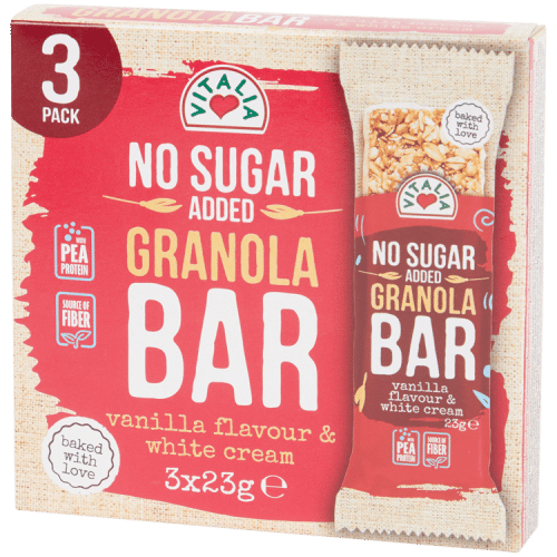 Granola Bar Vanill Flavour Wite cream