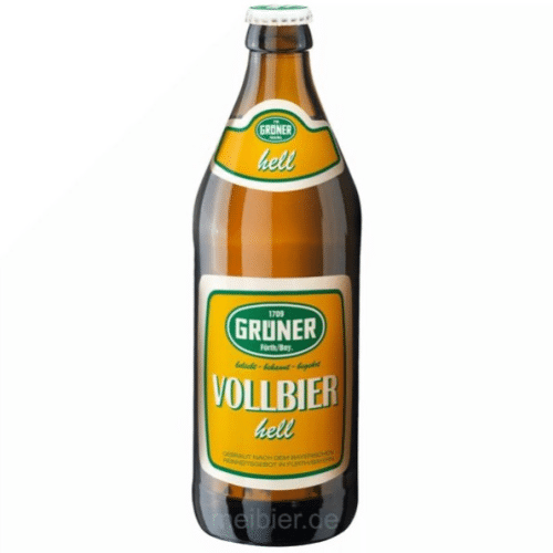 Grüner Vollbier Hell 0.5l (MEHRWEG)