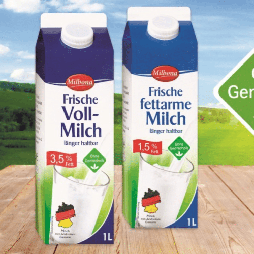Haltbare Fettarme Milch