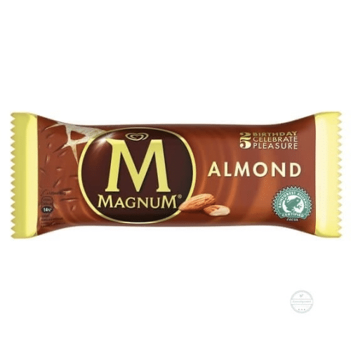 magnum ice cream almond