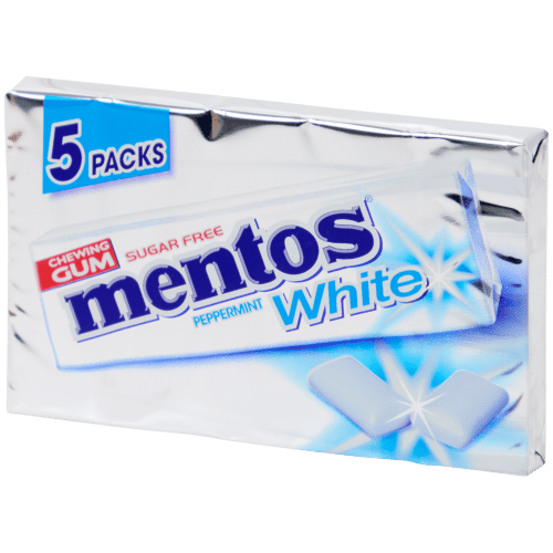 Mentos White 5er pack
