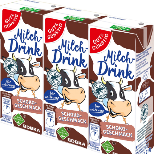 Milchgetränk Schoko Geschmack