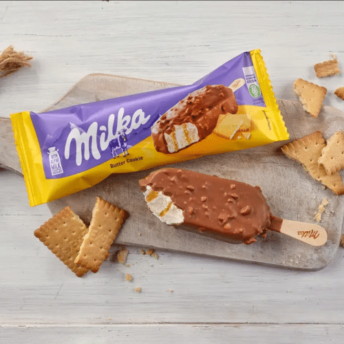 Milka Butter Cookie Stieleis